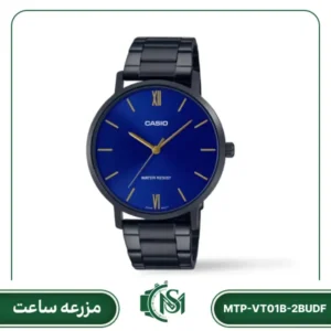 ساعت مچی مردانه کاسیو مدل MTP-VT01B-2BUDF
