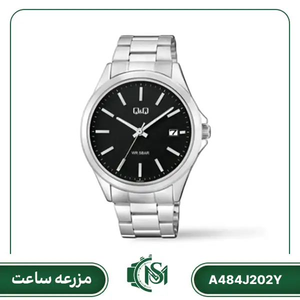 Q&Q men watch A484J202Y ساعت مچی مردانه کیو اند کیو مدل A484J202Y