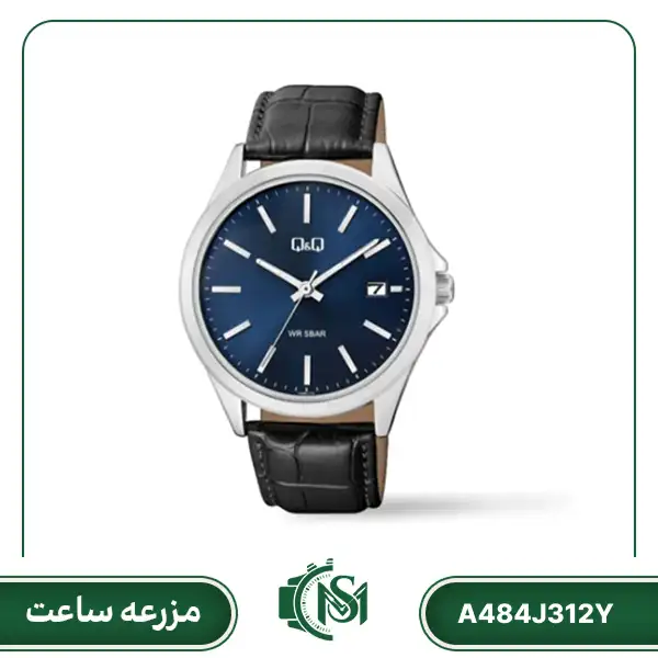 Q&Q men watch A484J312Y ساعت مچی مردانه کیو اند کیو مدل A484J312Y