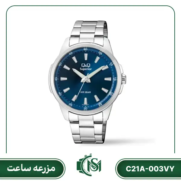 Q&Q men watch C21A-003VY ساعت مچی مردانه کیو اند کیو مدل C21A-003VY