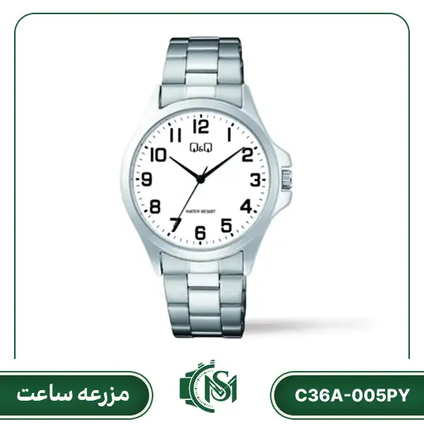 Q&Q men watch C36A-005PY ساعت مچی مردانه کیو اند کیو مدل C36A-005PY