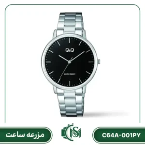 ساعت مچی مردانه کیو اند کیو مدل C64A-001PY