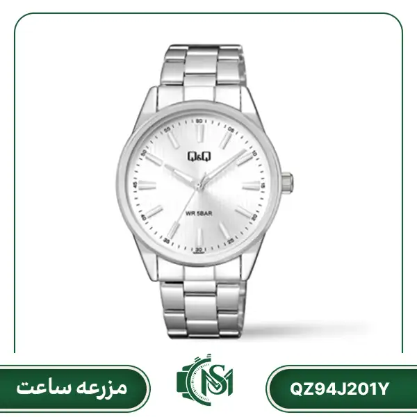 Q&Q men watch QZ94J201Y ساعت مچی مردانه کیو اند کیو مدل QZ94J201Y