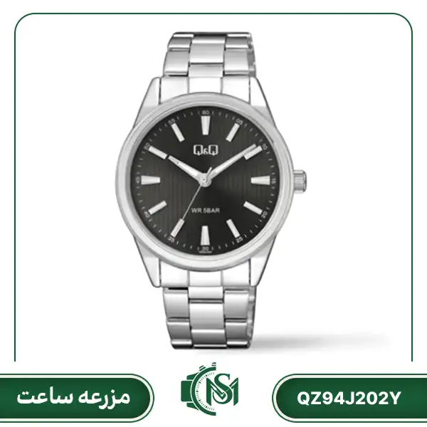 Q&Q men watch QZ94J202Y ساعت مچی مردانه کیو اند کیو مدل QZ94J202Y