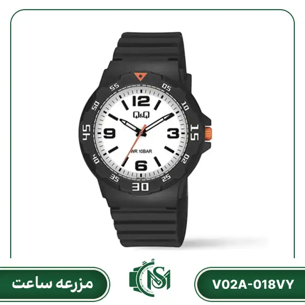 Q&Q men watch V02A-018VY ساعت مچی مردانه کیو اند کیو مدل V02A-018VY