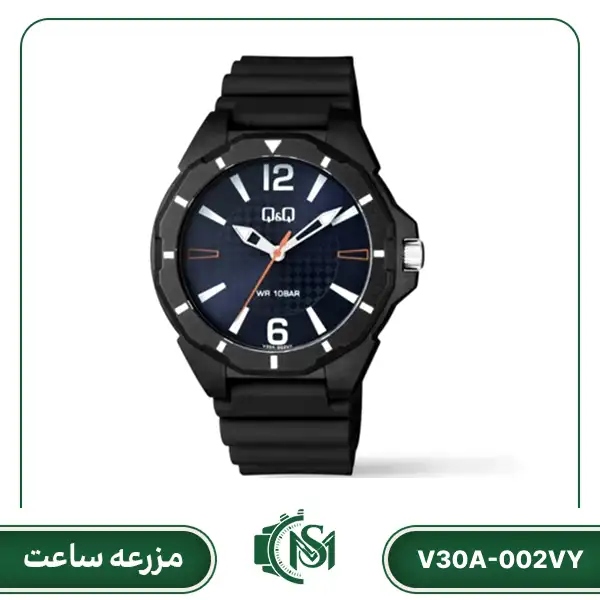 Q&Q men watch V30A-002VY ساعت مچی مردانه کیو اند کیو مدل V30A-002VY