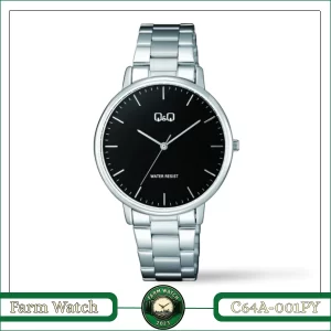 ساعت مچی مردانه کیو اند کیو مدل C64A-001PY