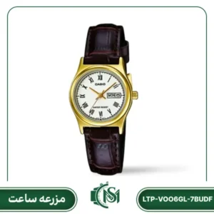 ساعت مچی زنانه کاسیو مدل LTP-VOO6GL-7BUDF