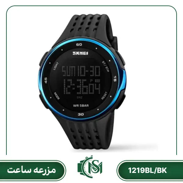 ساعت مچی دیجیتال اسکمی مدل 1219BL/BK