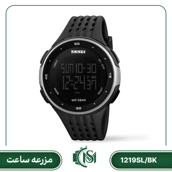 ساعت مچی دیجیتال اسکمی مدل 1219SL/BK