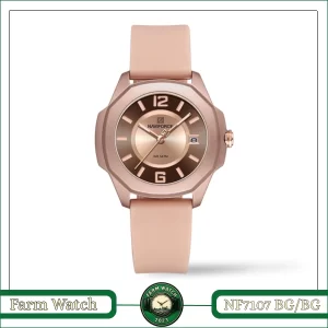 ساعت مچی زنانه نیوی فورس مدل NF7107 BG/BG