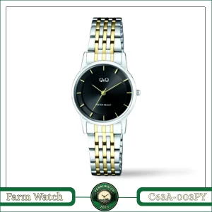 ساعت مچی زنانه کیو اند کیو مدل C63A-003PY