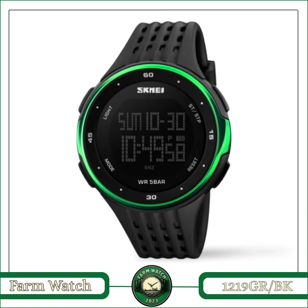 ساعت مچی دیجیتال اسکمی مدل 1219GR/BK