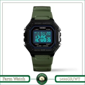 ساعت مچی دیجیتال اسکمی مدل 1496GR/WT