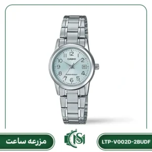 ساعت مچی زنانه کاسیو مدل LTP-V002D-2BUDF