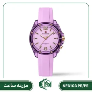 ساعت مچی زنانه نیوی فورس مدل NF6103 PE/PE