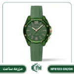 ساعت مچی زنانه نیوی فورس مدل NF6103 GN/GN