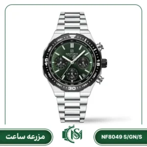 اعت مچی مردانه نیوی فورس مدل NF8049 S/GN/S