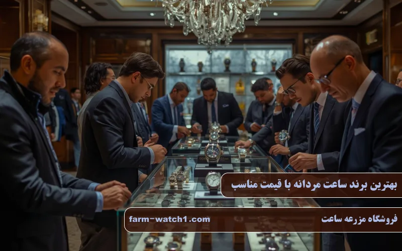 بهترین برند ساعت مردانه با قیمت مناسب 