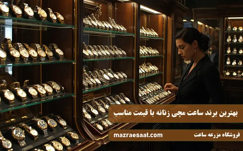 بهترین برند ساعت مچی زنانه با قیمت مناسب