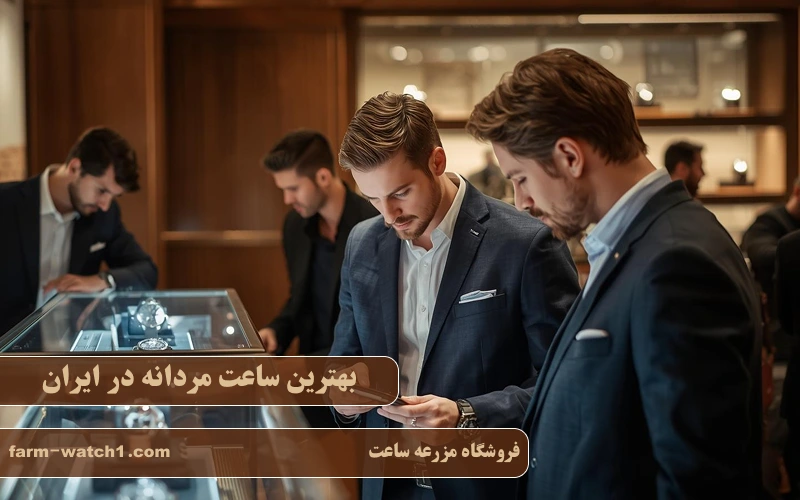 بهترین ساعت مردانه در ایران