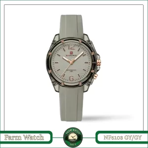 ساعت مچی زنانه نیوی فورس مدل NF6103 GY/GY