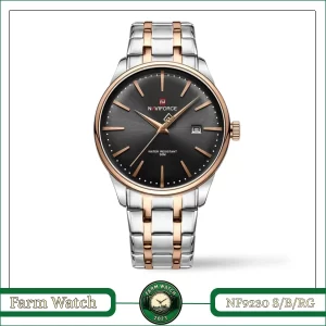 ساعت مچی مردانه نیوی فورس NF9230 S/B/RG