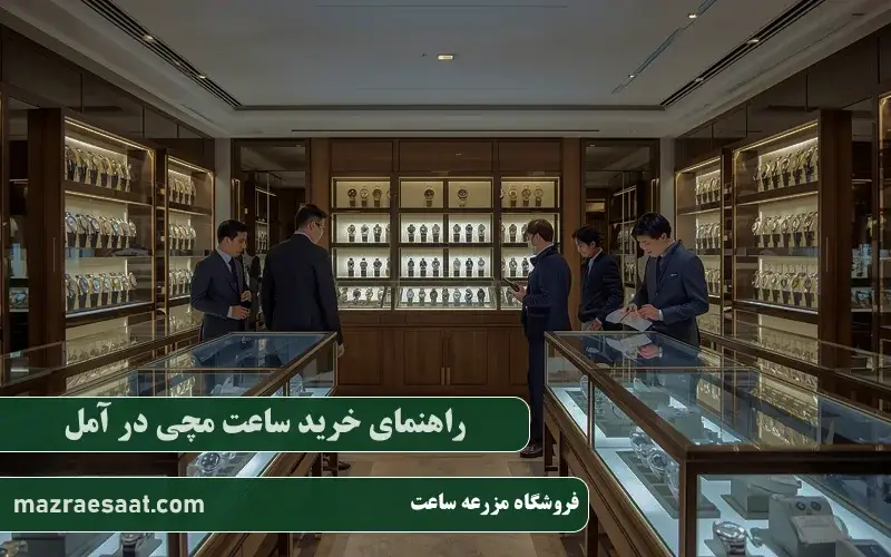 راهنمای خرید ساعت مچی در آمل
