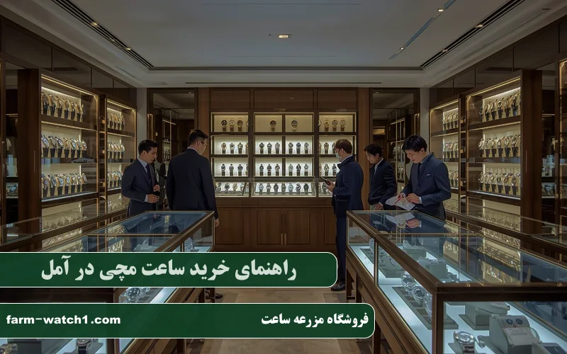 راهنمای خرید ساعت مچی در آمل