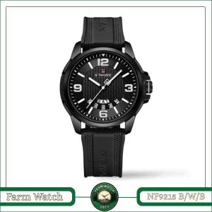 ساعت مچی مردانه نیوی فورس مدل NF9215 B/W/B