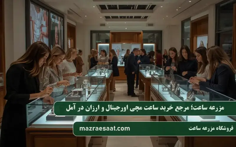 مرجع خرید ساعت مچی اورجینال و ارزان در آمل