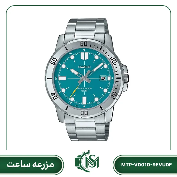 Casio men watch model MTP-VD01D-9EVUDF ساعت مچی مردانه کاسیو مدل MTP-VD01D-9EVUDF