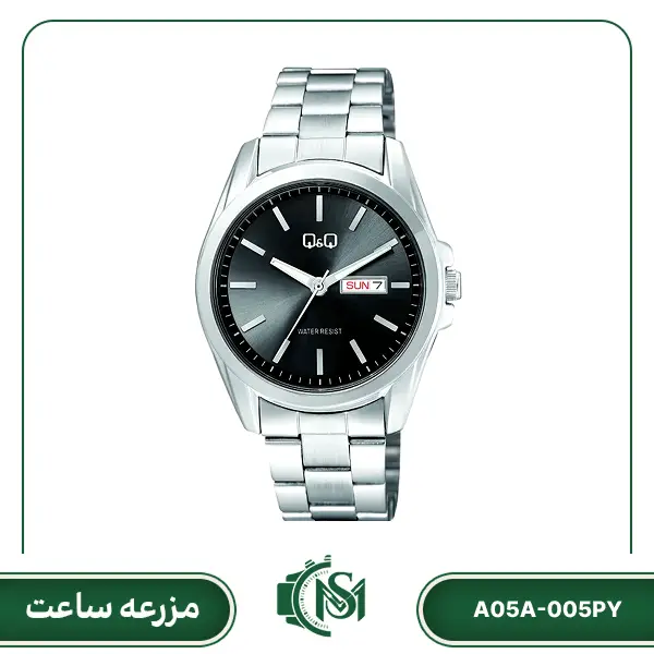 Q&Q men watch model A05A-005PY ساعت مچی مردانه کیو اند کیو A05A-005PY