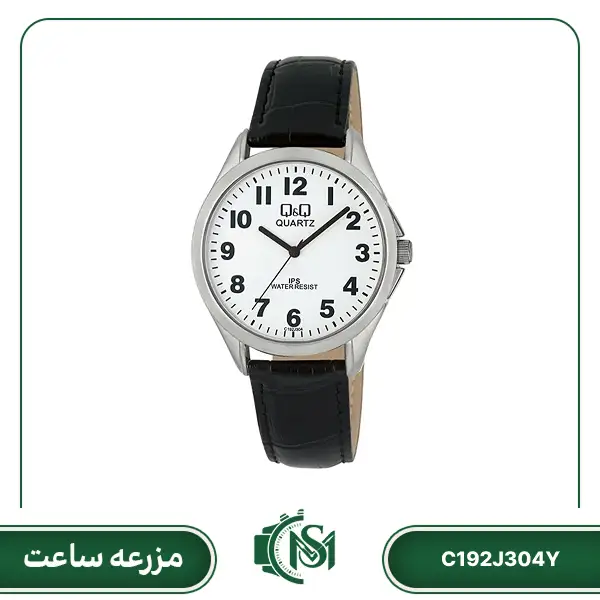 Q&Q men watch model C192J304Y ساعت مچی مردانه کیو اند کیو مدل C192J304Y