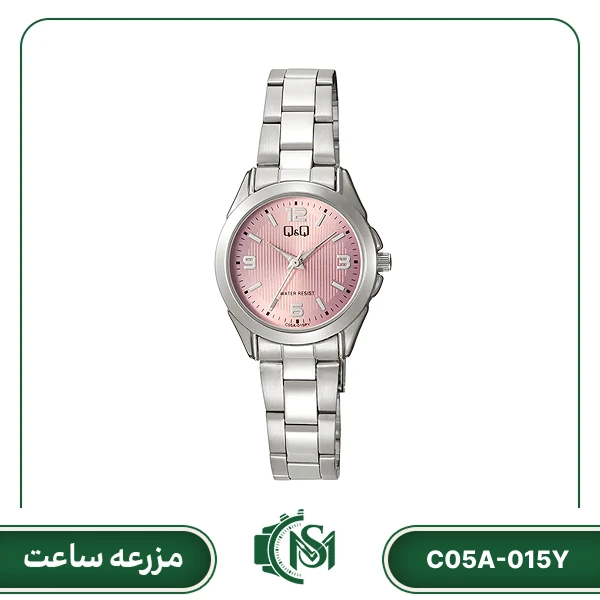Q&Q women watch model C05A-015Y ساعت مچی زنانه کیو اند کیو مدل C05A-015Y