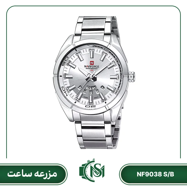 ساعت مچی مردانه نیوی فورس مدل NF9038 S/W