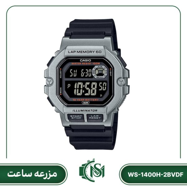 ساعت مچی دیجیتال مردانه کاسیو مدل WS-1400H-2BVDF