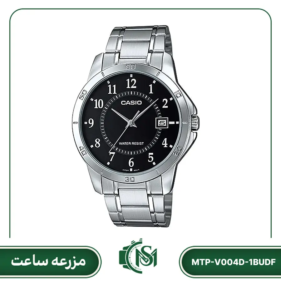 Casio men watch model MTP-V004D-1BUDF ساعت مچی مردانه کاسیو مدل MTP-V004D-1BUDF