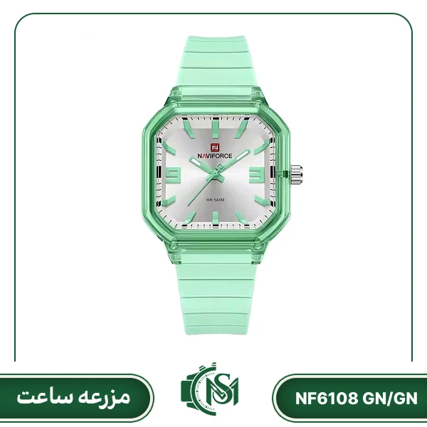 ساعت مچی زنانه نیوی فورس مدل NF6108 GN/GN