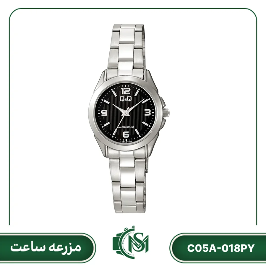 Q&Q men watch model C05A-018PY ساعت مچی زنانه کیو اند کیو مدل C05A-018PY