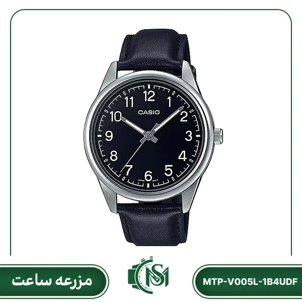 casio men watch model MTP-V005L-1B4UDF ساعت مردانه کاسیو مدل MTP-V005L-1B4UDF