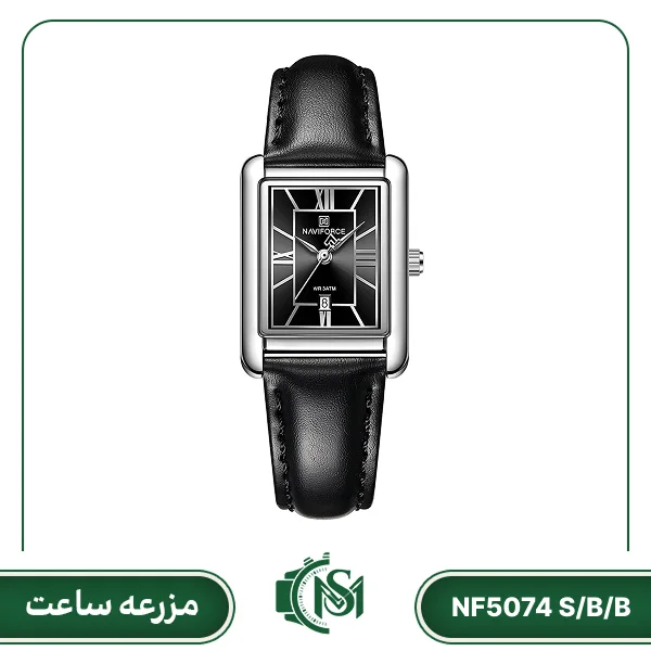 ساعت مچی زنانه نیوی فورس مدل NF5074 S/B/B