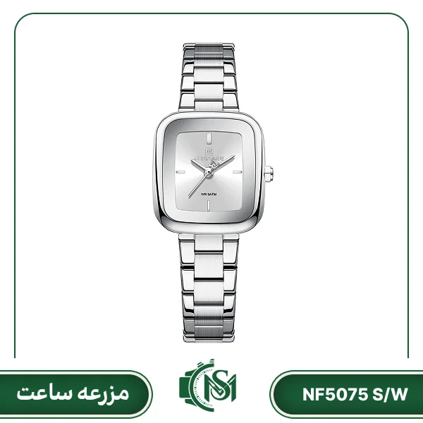naviforce women watch model NF5075 S-W ساعت مچی زنانه نیوی فورس مدل NF5075 S/W