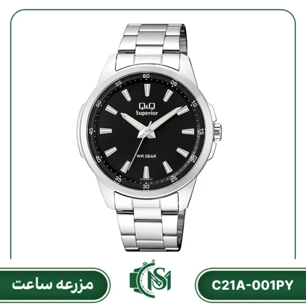 ساعت مچی مردانه کیو اند کیو مدل C21A-001PY