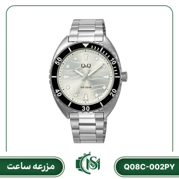 ساعت مچی مردانه کیو اند کیو مدل Q08C-002PY