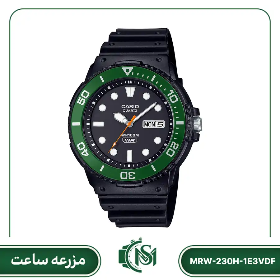casio men watch model MRW-230H-1E3VDF ساعت مچی مردانه کاسیو مدل MRW-230H-1E3VDF