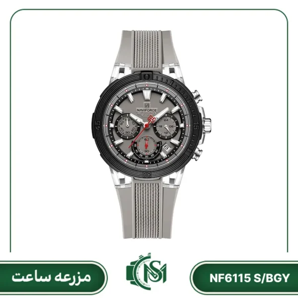 ساعت مچی مردانه نیوی فورس مدل NF6115 S/BGY