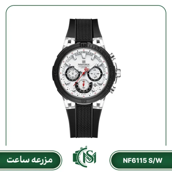 ساعت مچی مردانه نیوی فورس مدل NF6115 S/W